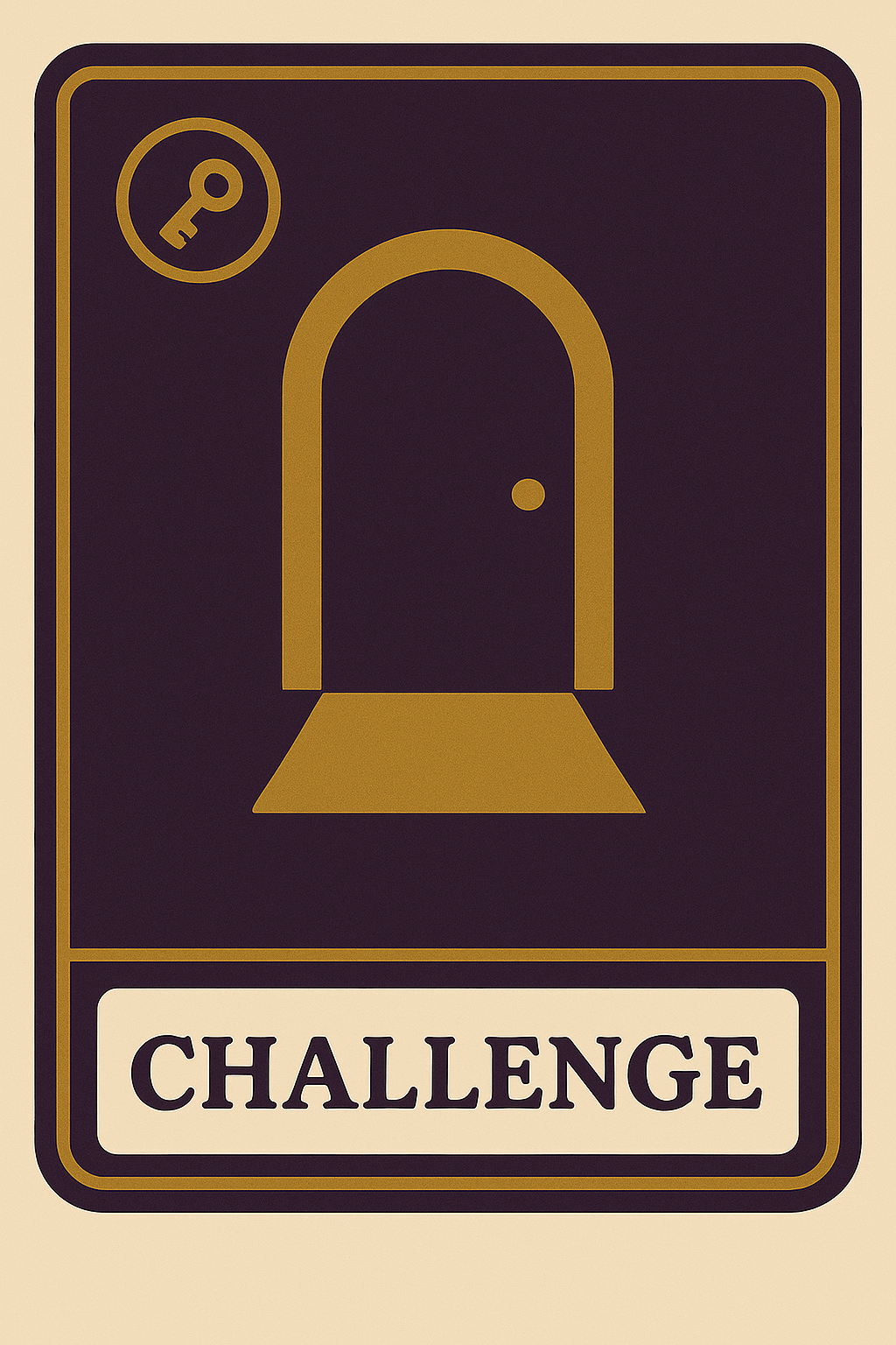 Challenge card