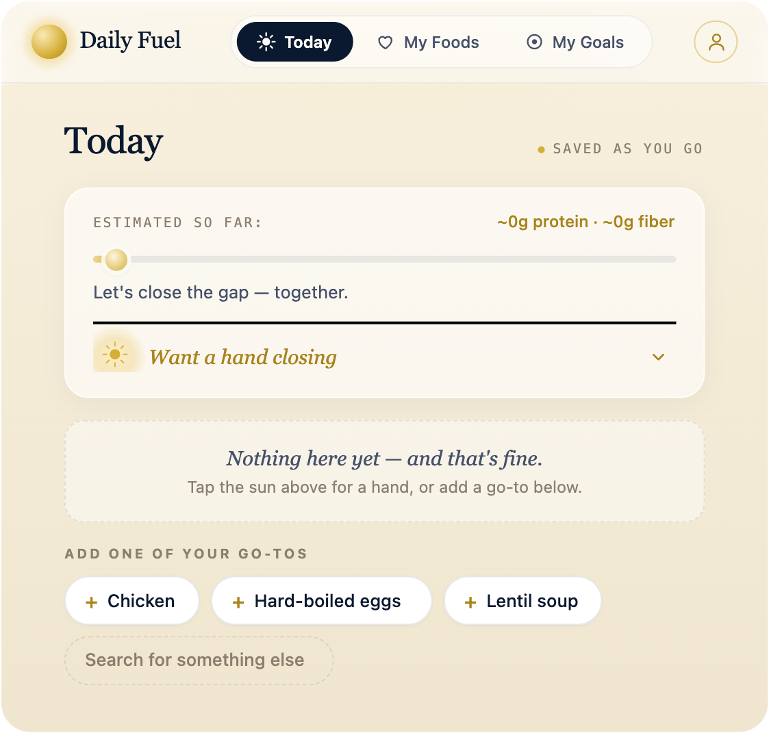 Live plan — start